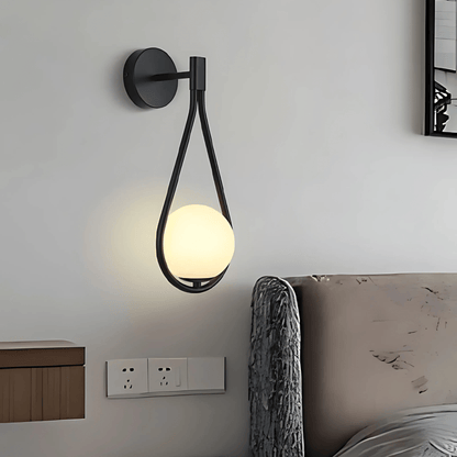 Droplet Wall Light Modern Teardrop Wall Lamp