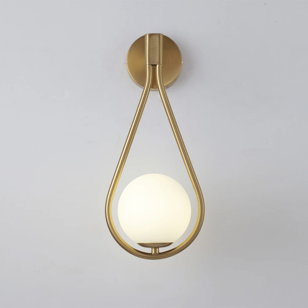 Droplet Wall Light Modern Teardrop Wall Lamp