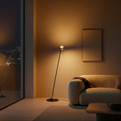 Dual Head Floor Lamp Modern Contemporary