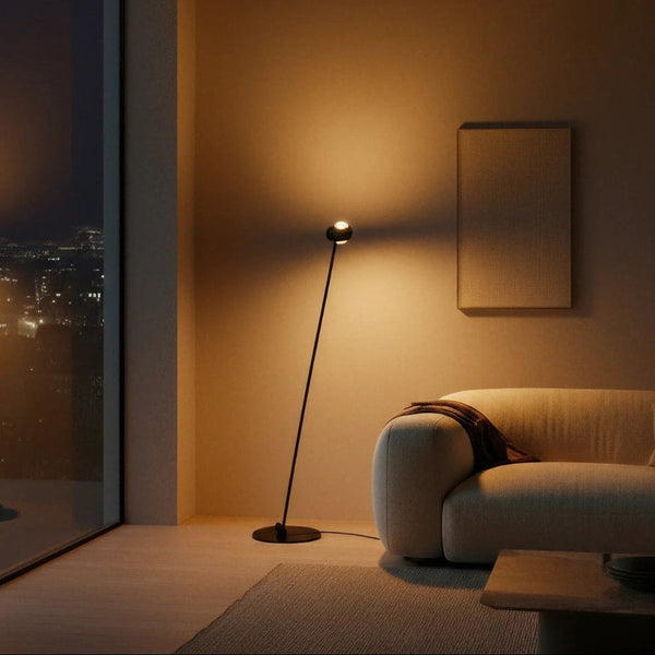 Dual Head Floor Lamp Modern Contemporary