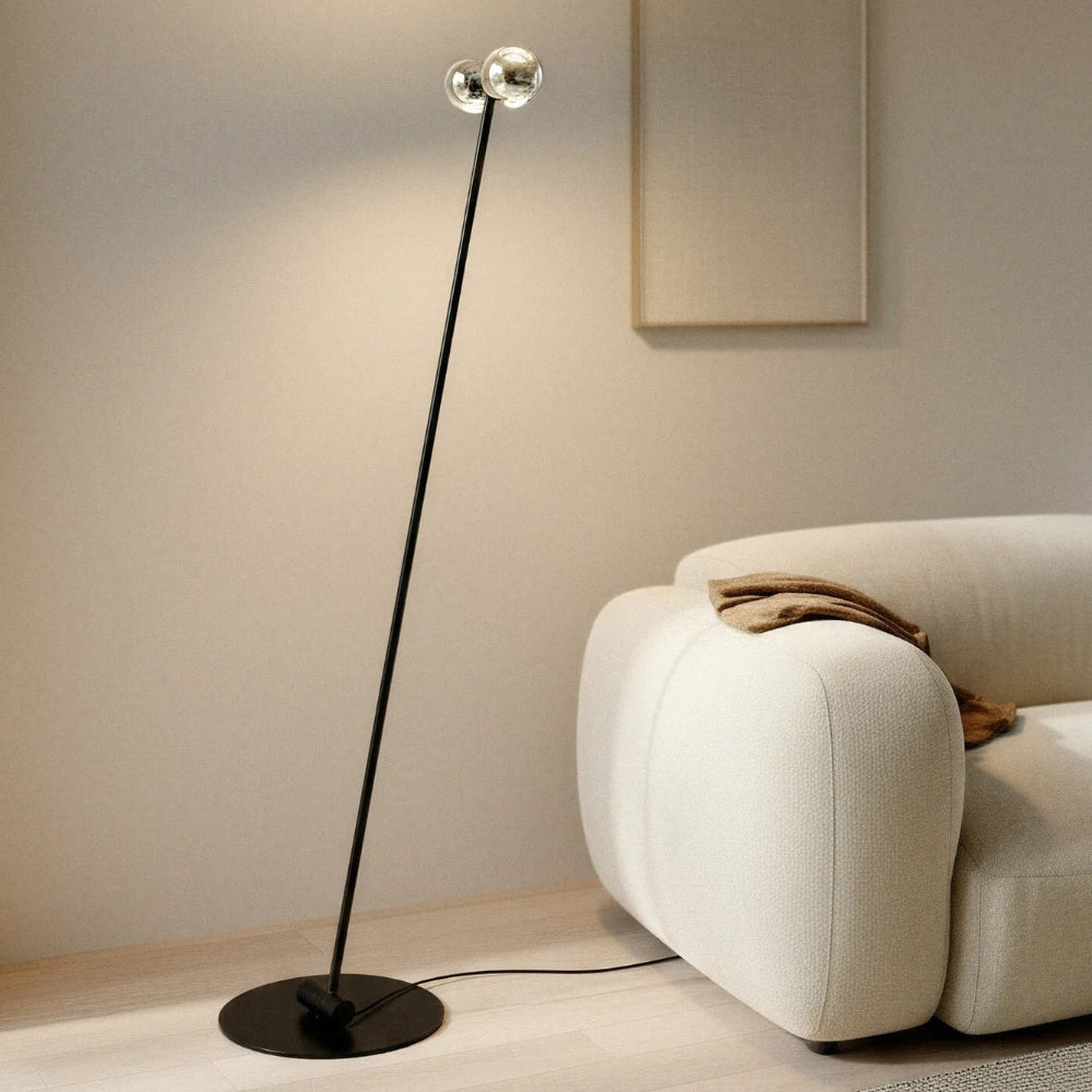 Dual Head Floor Lamp Modern Contemporary