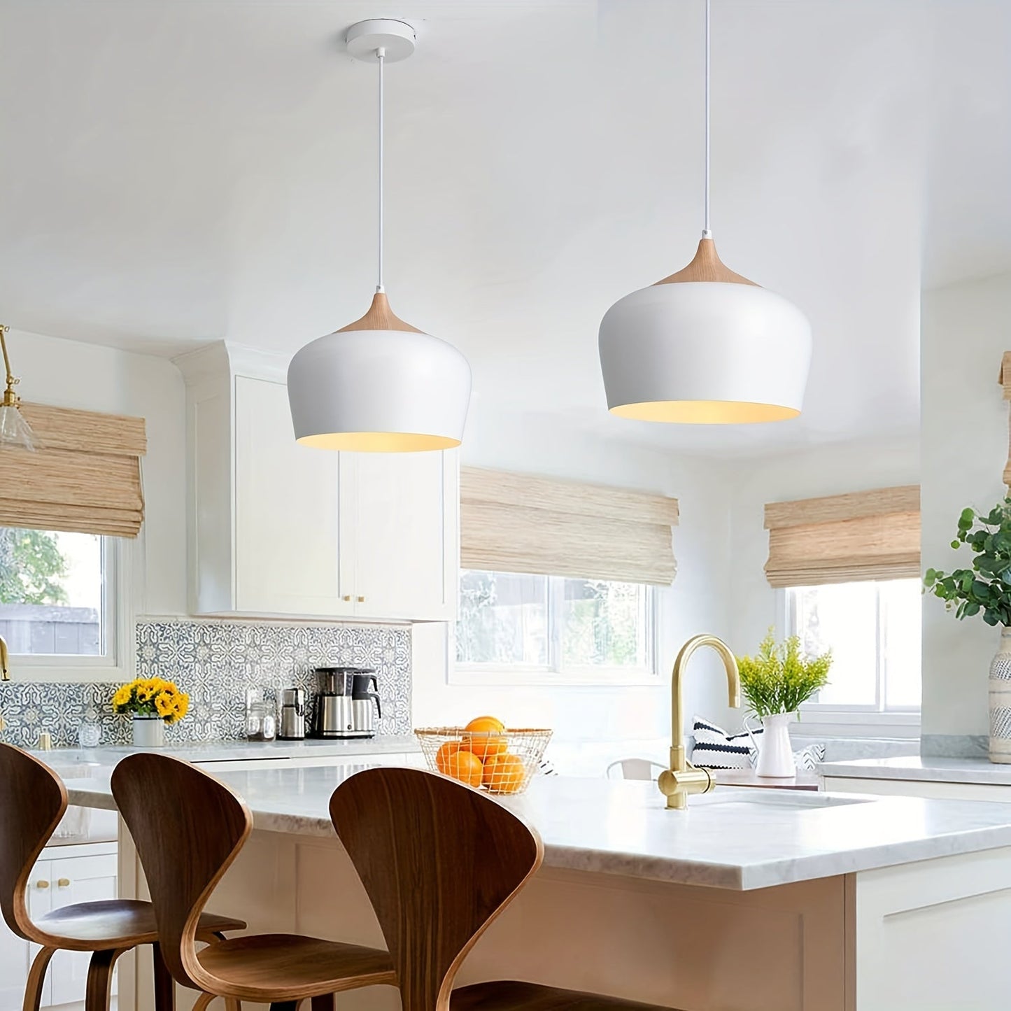 Modern Scandinavian Pendant Light Iron &