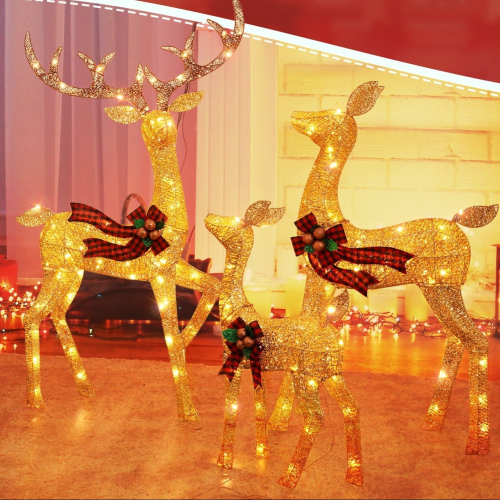 Christmas Outdoor Decorations LED Reindeer
