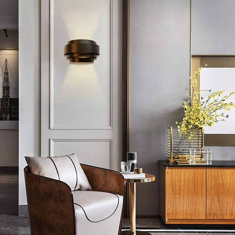 Modern Wall Sconce Up & Down Metal