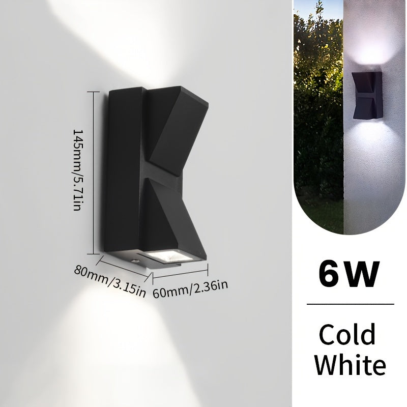 Modern LED Outdoor Wall Light 3W 6W