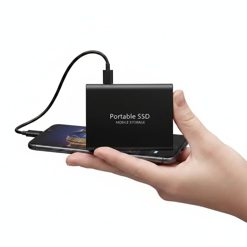 External Hard Drive Portable SSD High Speed