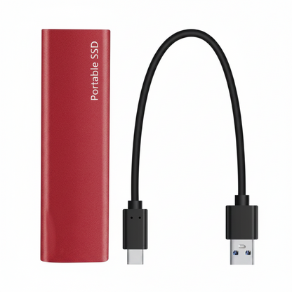 External Hard Drive Portable SSD Plug Play