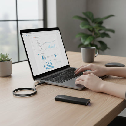 External Hard Drive Portable SSD Plug Play