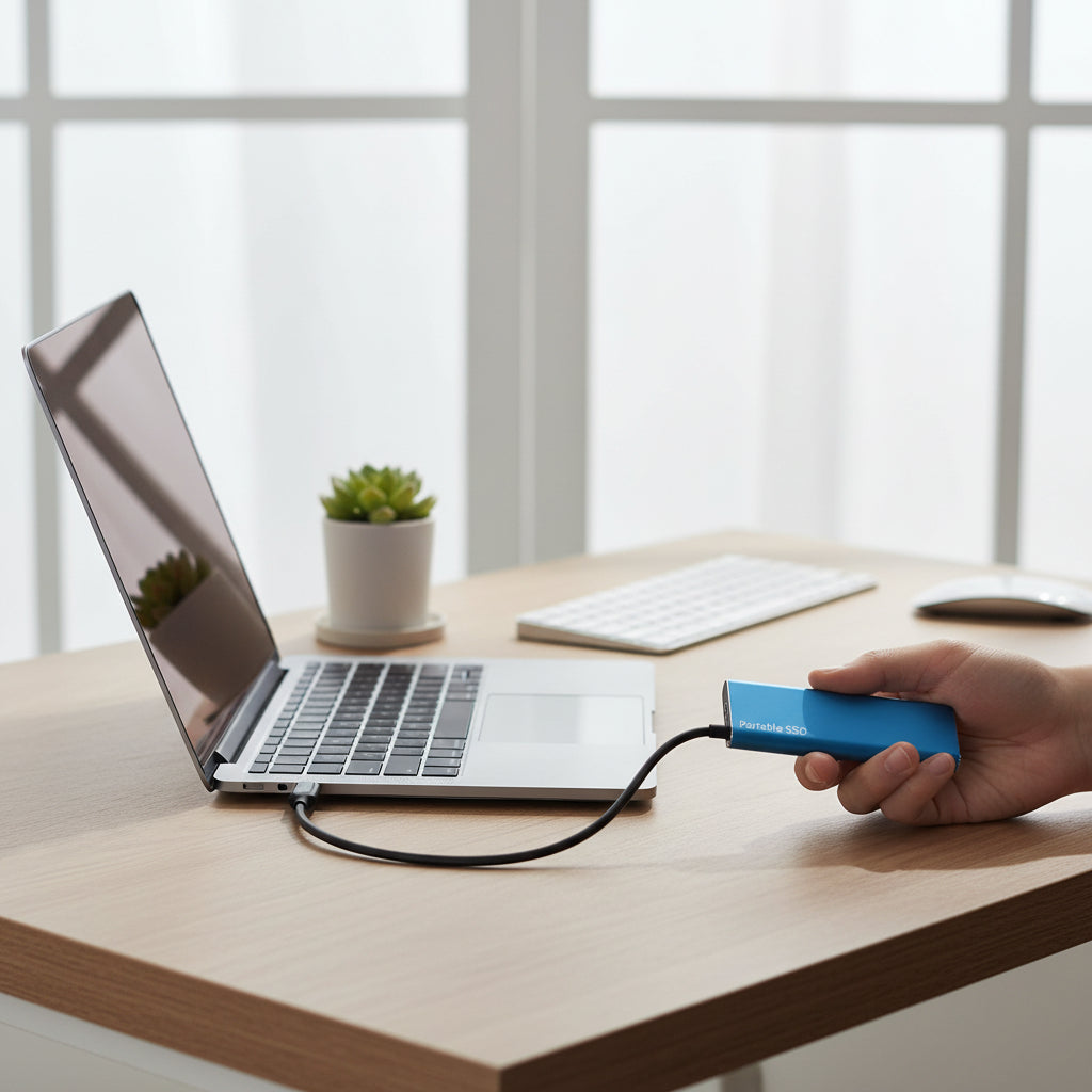 External Hard Drive Portable SSD Plug Play