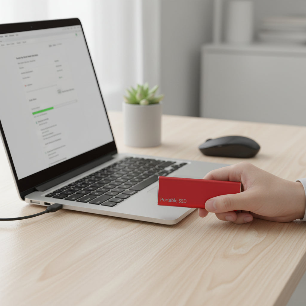 External Hard Drive Portable SSD Plug Play