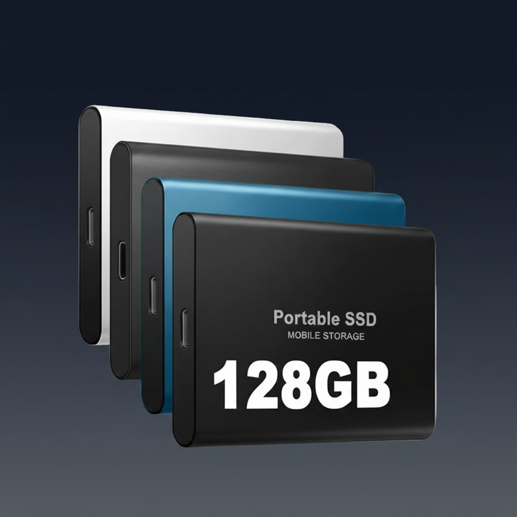 External Hard Drive Portable SSD Plug Play