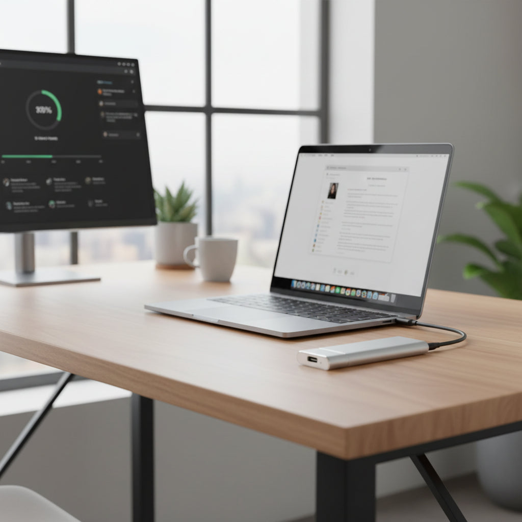External Hard Drive Portable SSD Plug Play