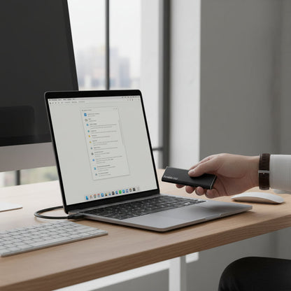 External Hard Drive Portable SSD USB C