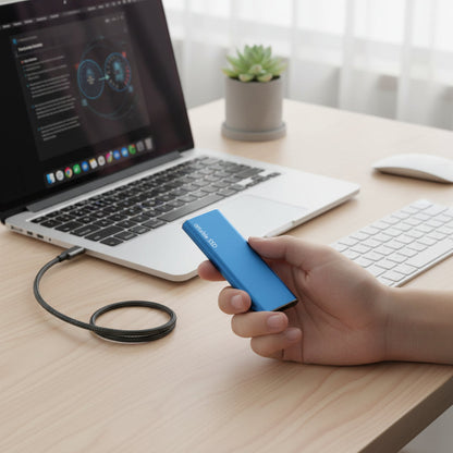 External Hard Drive Portable SSD USB C