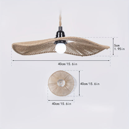 Handwoven Paper Rope Ceiling Light Shade