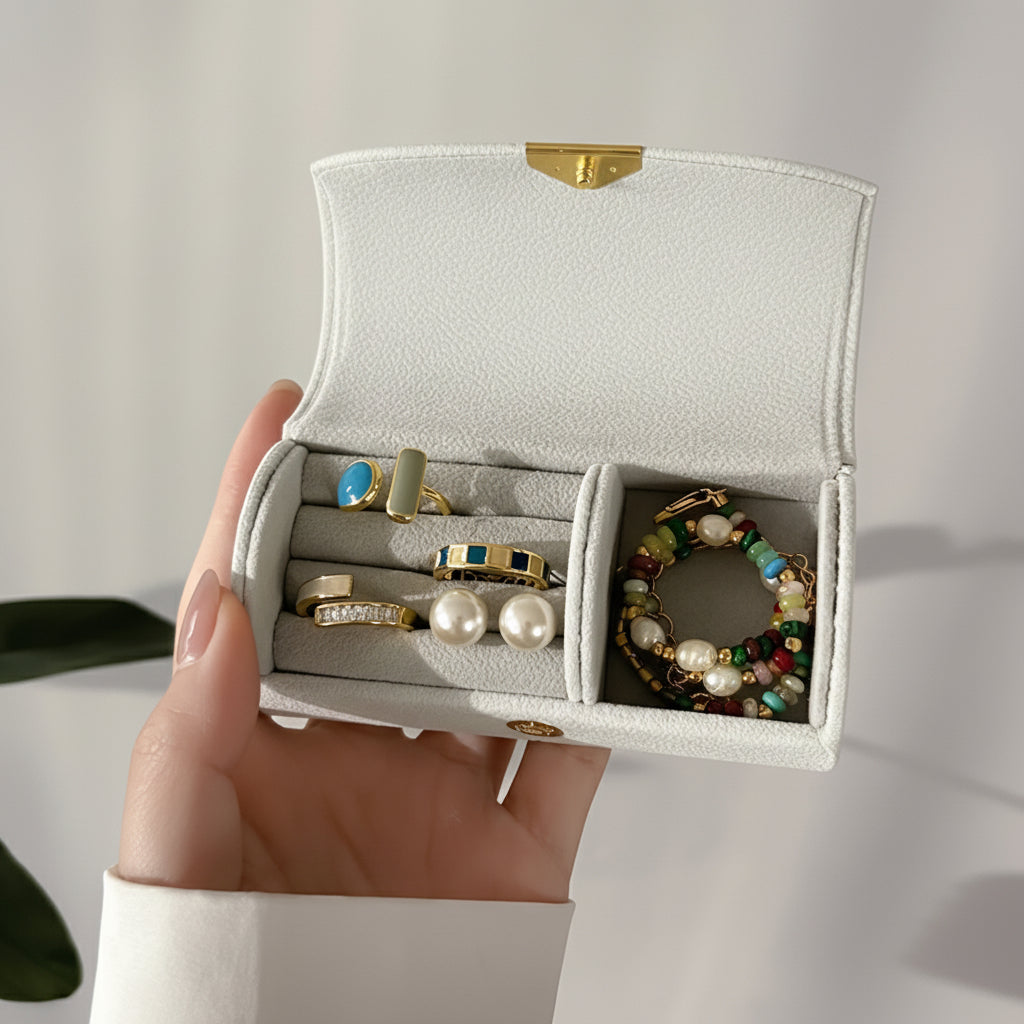Mothers Day Jewelry Box Travel Organizer