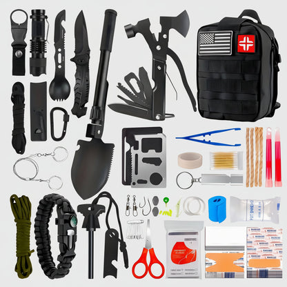 Tactical Survival Gear Backpack Multi Tool