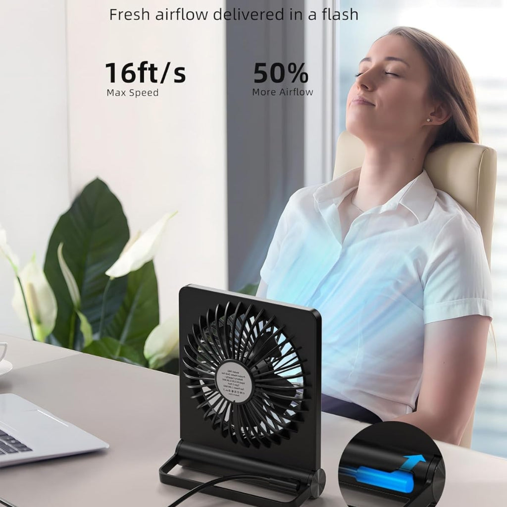 Fan Cooling Box Portable USB Compact
