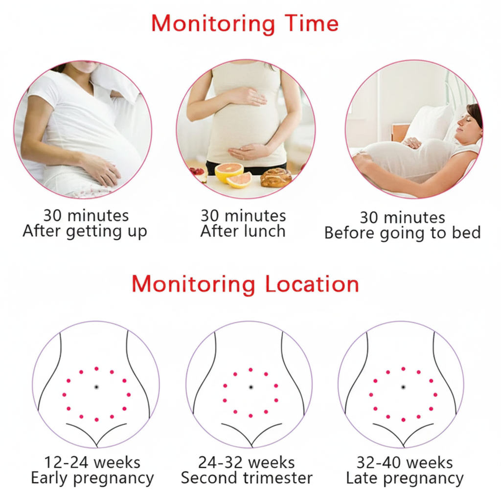 Fetal Heartbeat Monitor Portable Digital