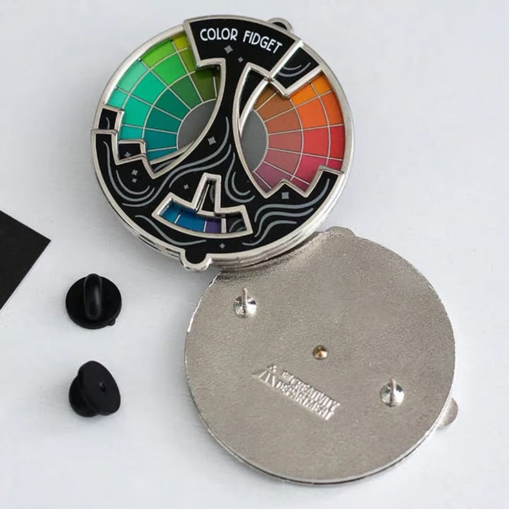 Fidget Pin Creativity Color Theory