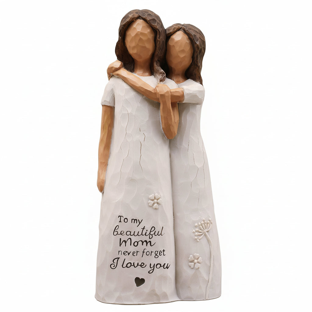 Mothers Day Figurine Mom Daughter Love