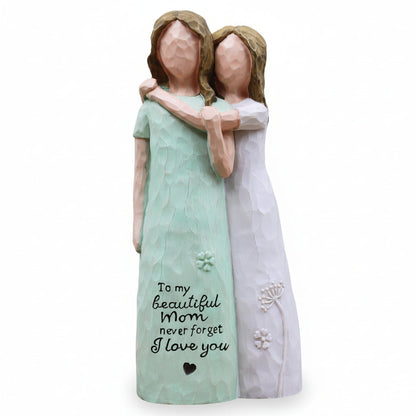 Mothers Day Figurine Mom Daughter Love