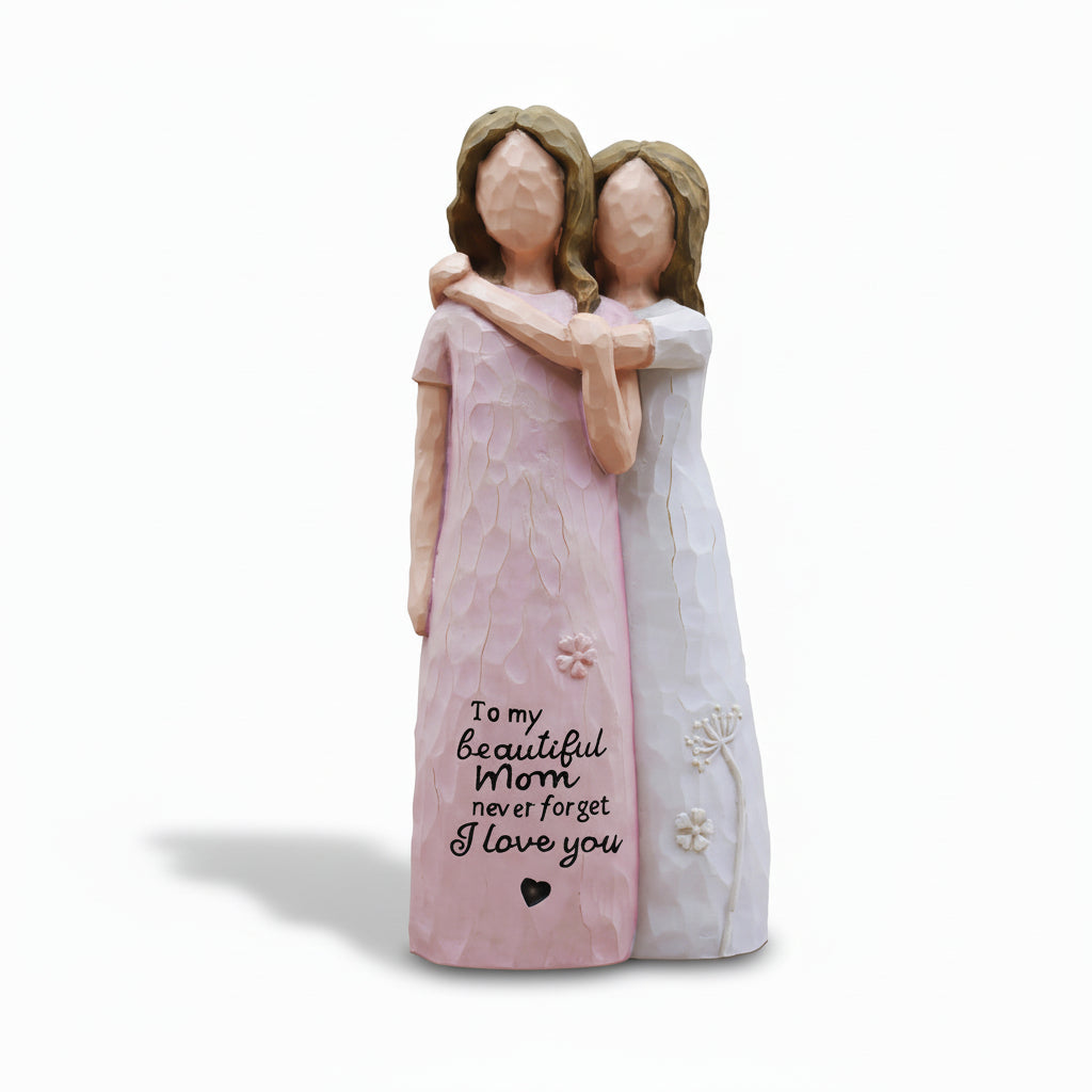 Mothers Day Figurine Mom Daughter Love