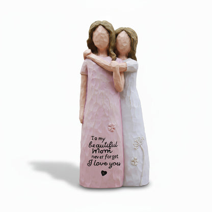 Mothers Day Figurine Mom Daughter Love