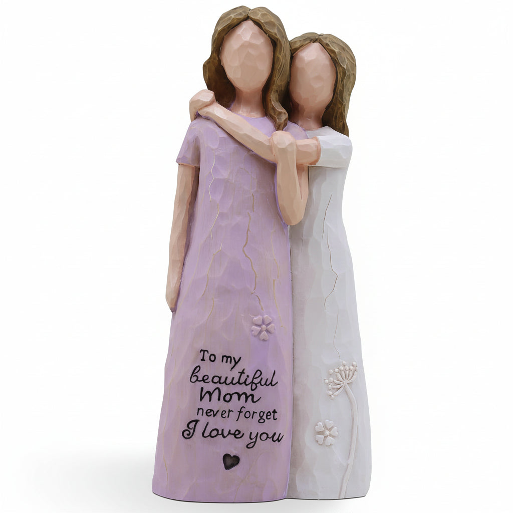 Mothers Day Figurine Mom Daughter Love