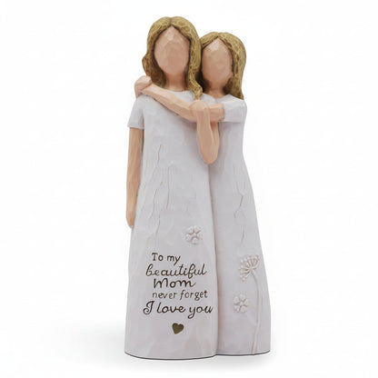 Mothers Day Figurine Mom Daughter Love