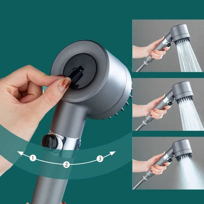 Filtered Water Shower Head Adjustable Spray