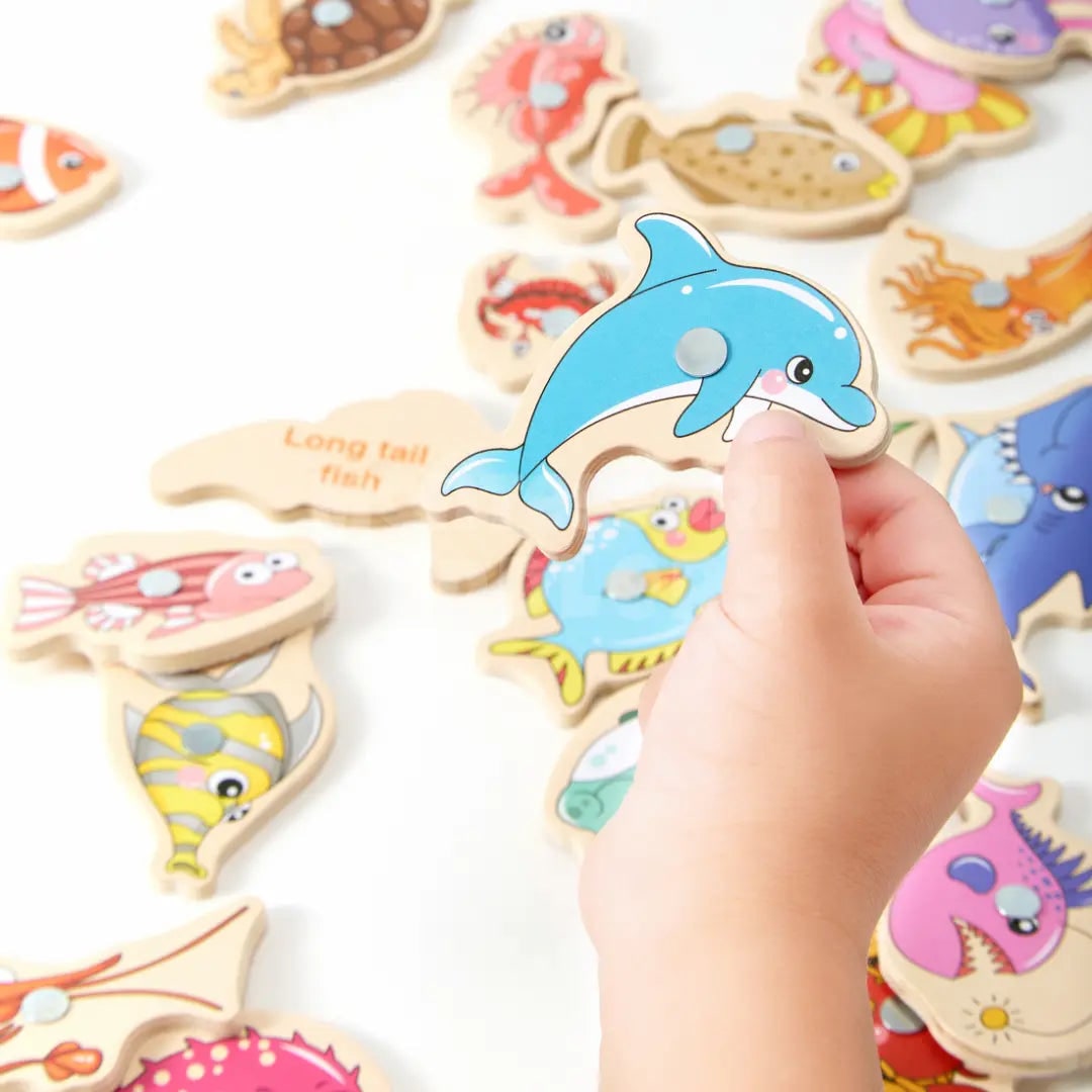 Fishing Toy Fine Skills Toy Set Magnetic