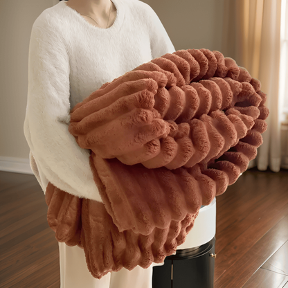 Fleece Throw Blanket Soft Cozy Plush Large