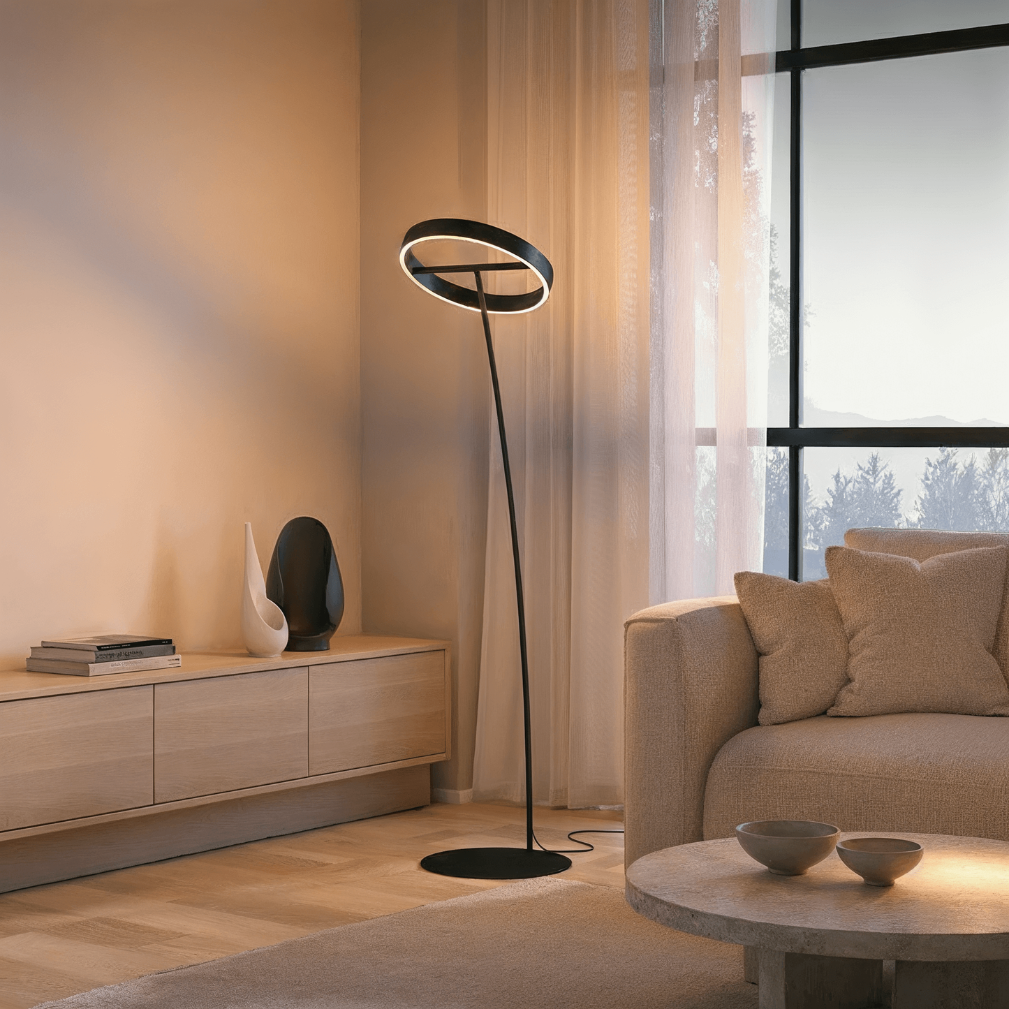 Floor Lamp LED Lighting Remote Control