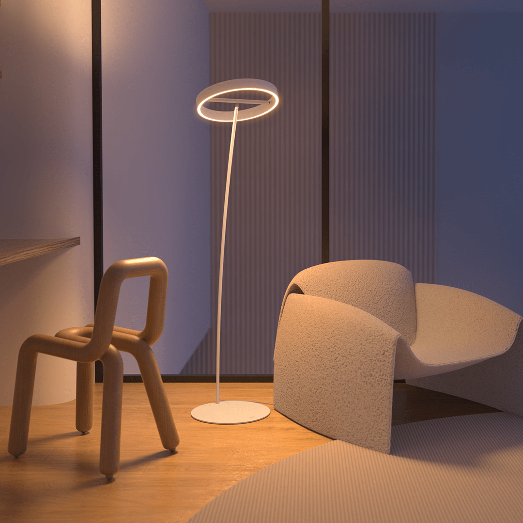 Floor Lamp LED Lighting Remote Control