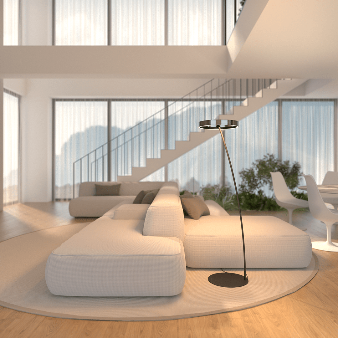 Floor Lamp LED Lighting Remote Control