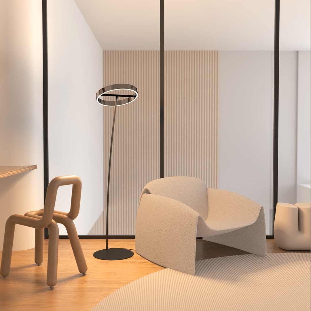 Floor Lamp LED Lighting Remote Control