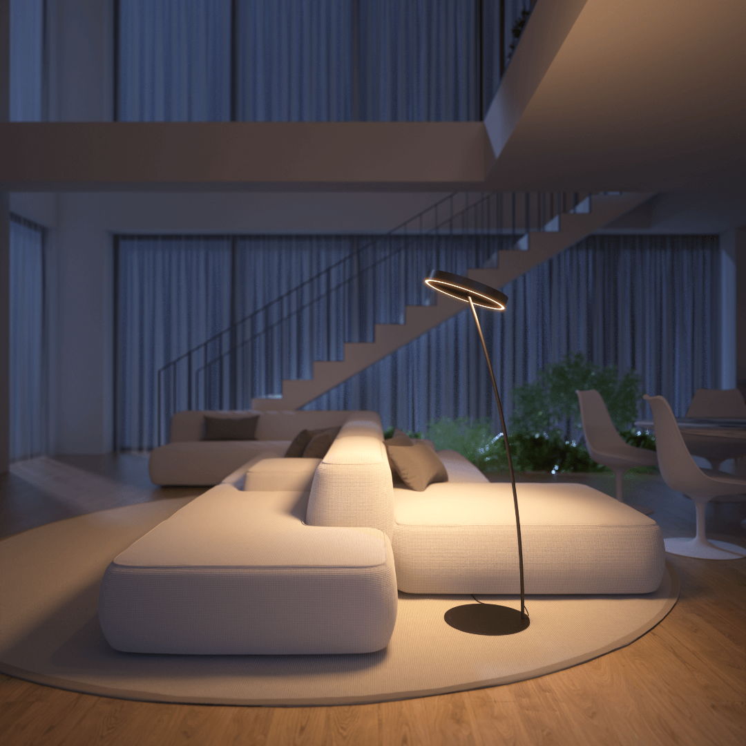 Floor Lamp LED Lighting Remote Control