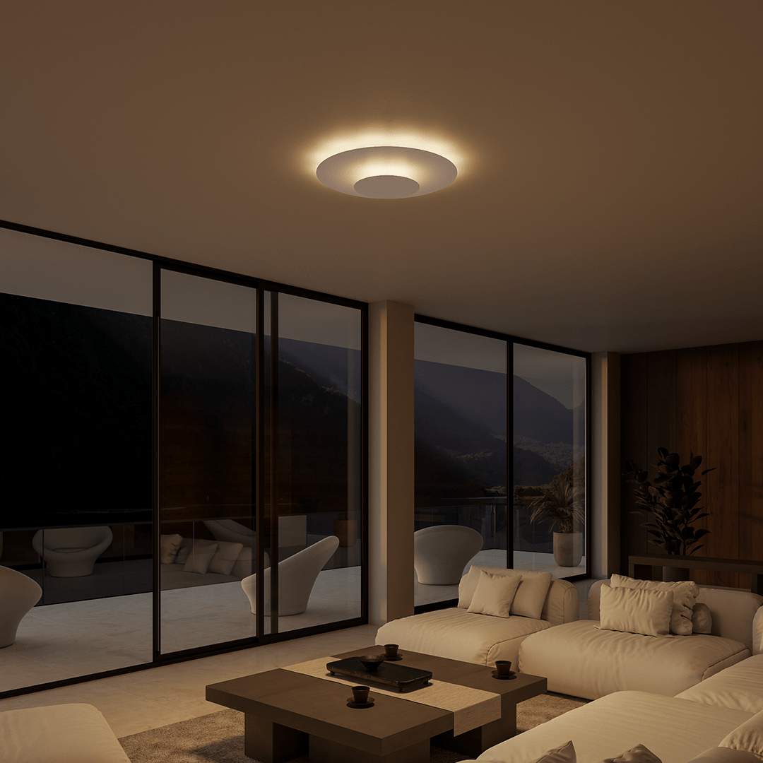 Flush Mount Ceiling Light LED Modern Round