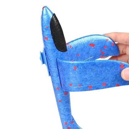 Airplane Launcher Toy Kids Outdoor Foam