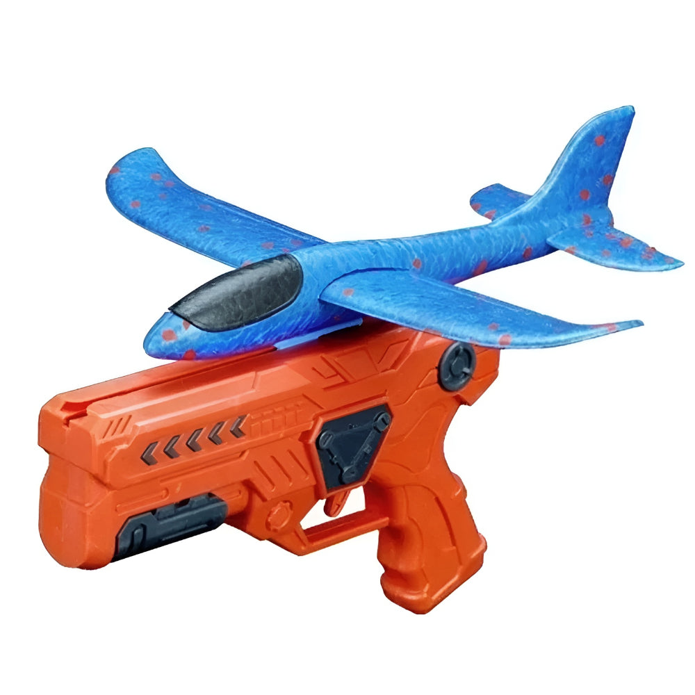 Airplane Launcher Toy Kids Outdoor Foam