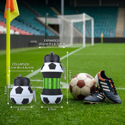Foldable Collapsible Leak Proof Water Bottle