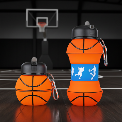 Foldable Collapsible Leak Proof Water Bottle