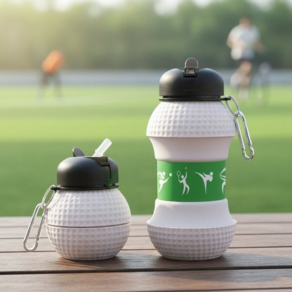 Foldable Collapsible Leak Proof Water Bottle