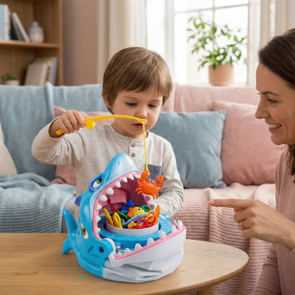 Fun Family Board Game Sharkbite Game