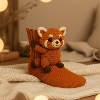Fun Socks Cute Knitted Novelty Animal Design