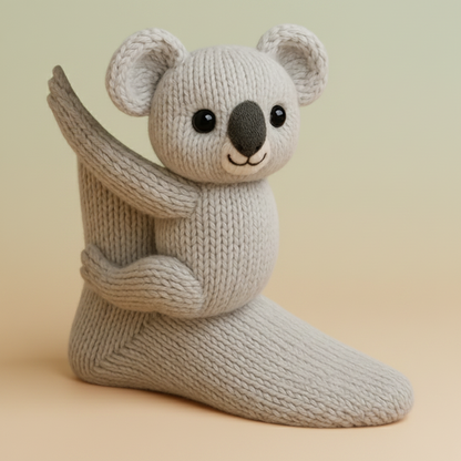 Fun Socks Cute Knitted Novelty Animal Design