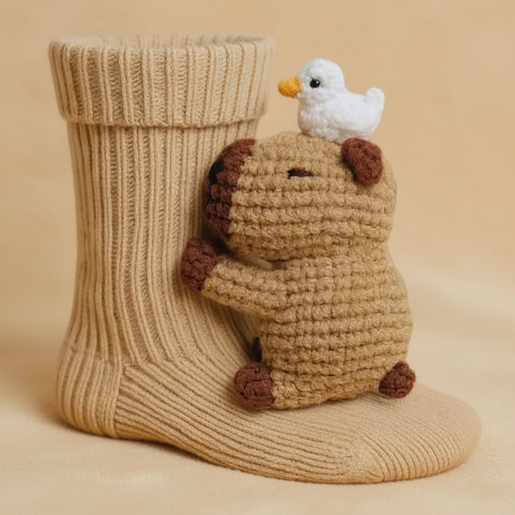 Fun Socks Cute Knitted Novelty Animal Design