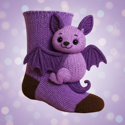 Fun Socks Cute Knitted Novelty Animal Design