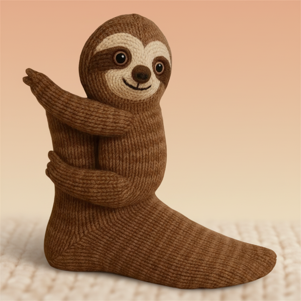 Fun Socks Cute Knitted Novelty Animal Design